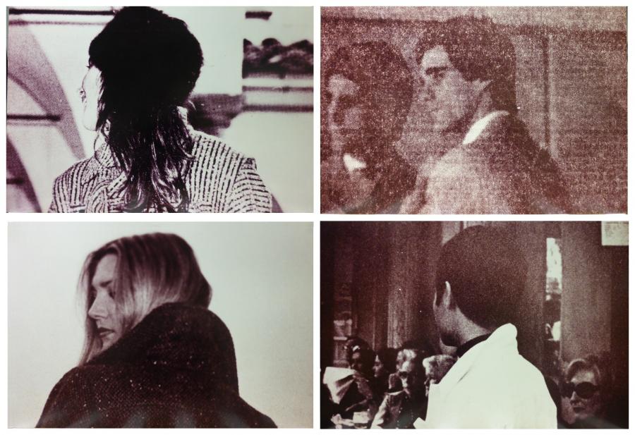 Untitled (two women, two men, in three-quarter profile) (Zonder titel (twee vrouwen, twee mannen, in driekwart profiel))