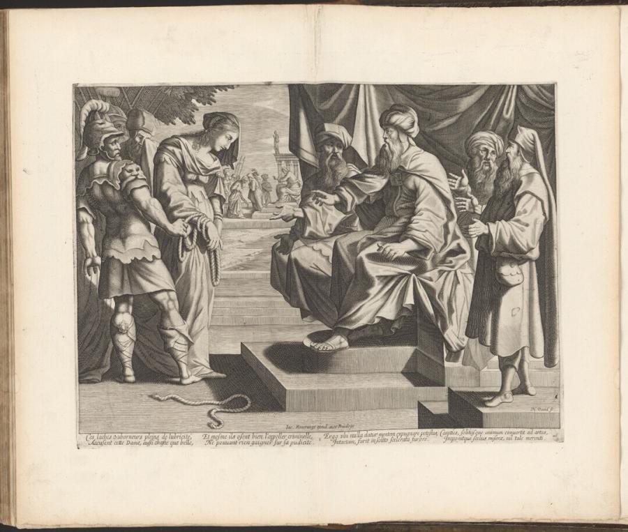 Susanna beschuldigd door de ouderlingen