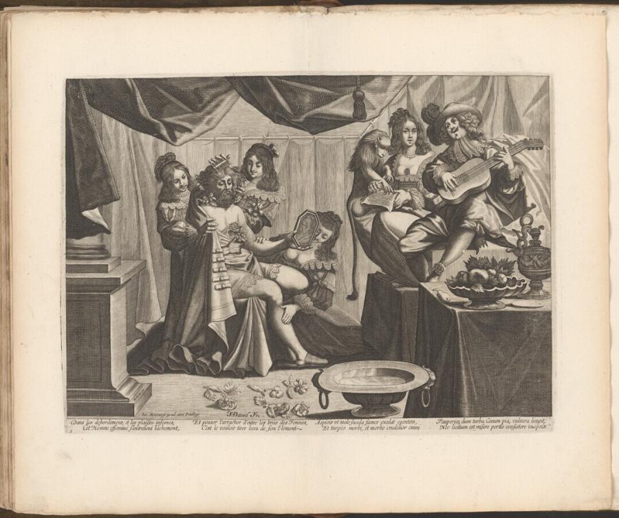 De rijke man viert dagelijks feest