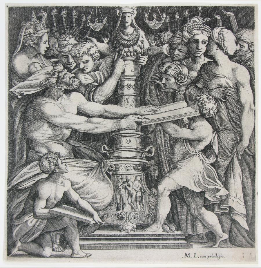 Antieke offerscène (De cultus van Artemis van Efeze)