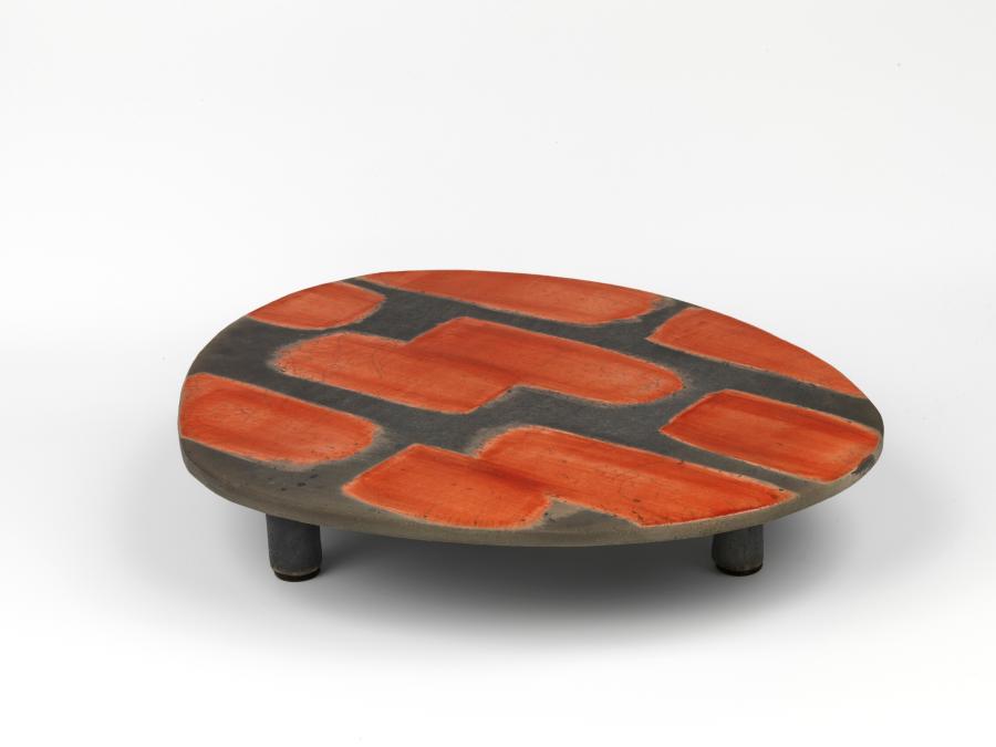 RAKU big red stripes 01