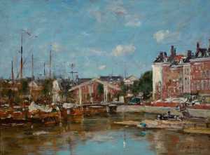 view-of-the-leuvehaven-harbour-in-rotterdam