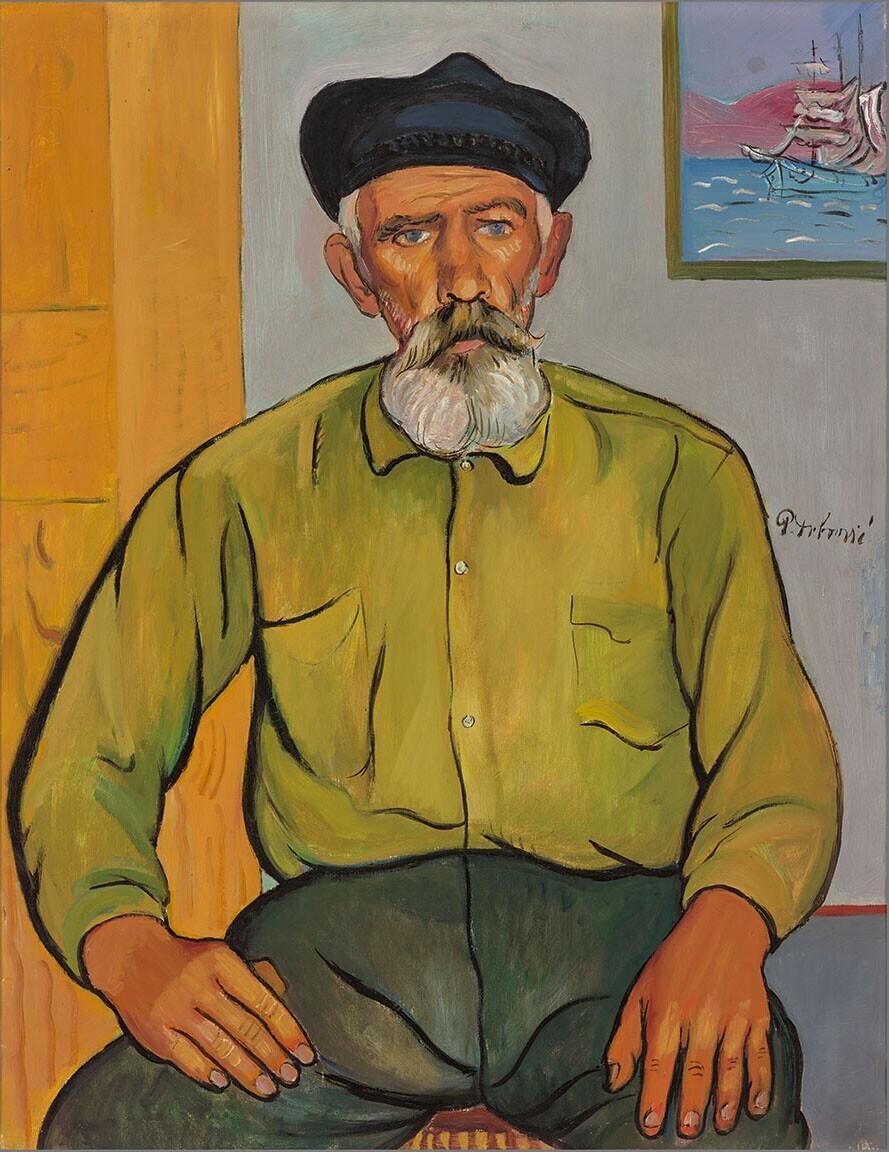 Oude visser uit Dalmatië (Anton Gvozdenica)