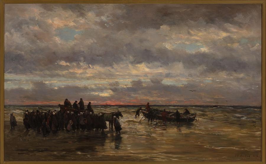Terugkeer van de reddingsboot