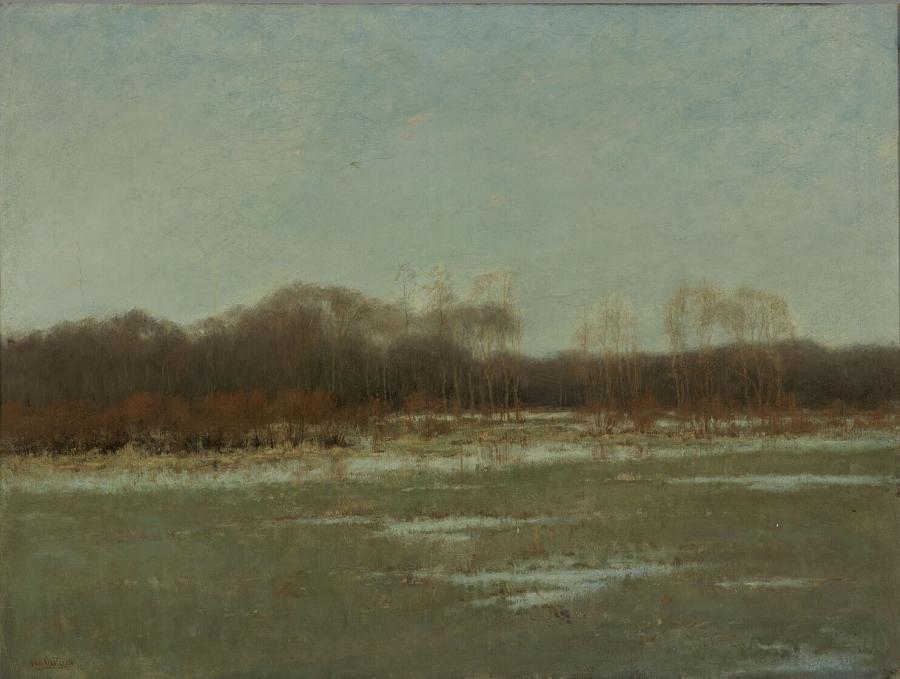 Rijswijk in het vroege voorjaar