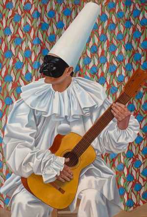 pierrot-with-guitar