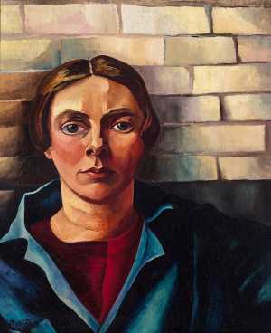 zelfportret-tegen-muur