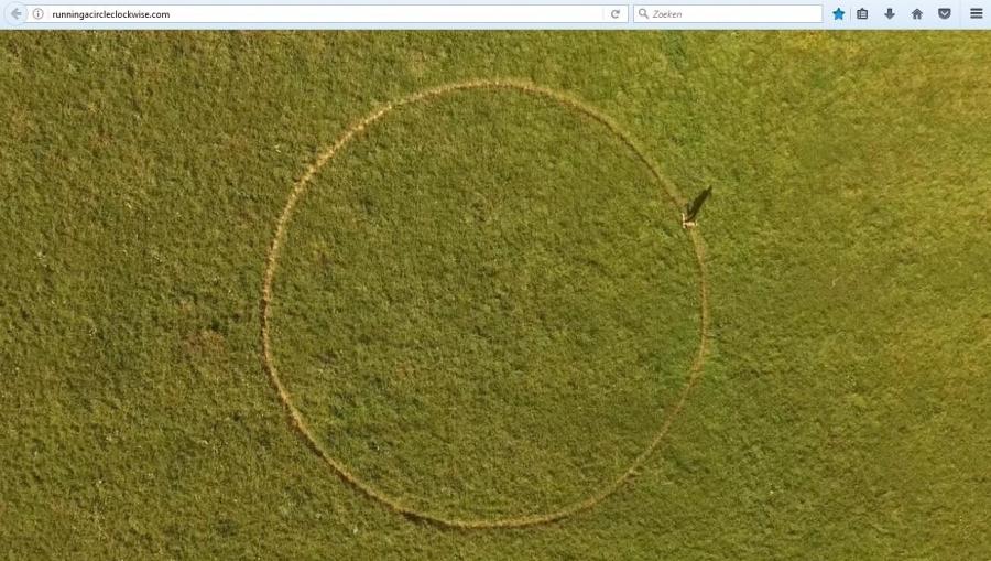 Running A Circle Clockwise (Running A Circle Clockwise)