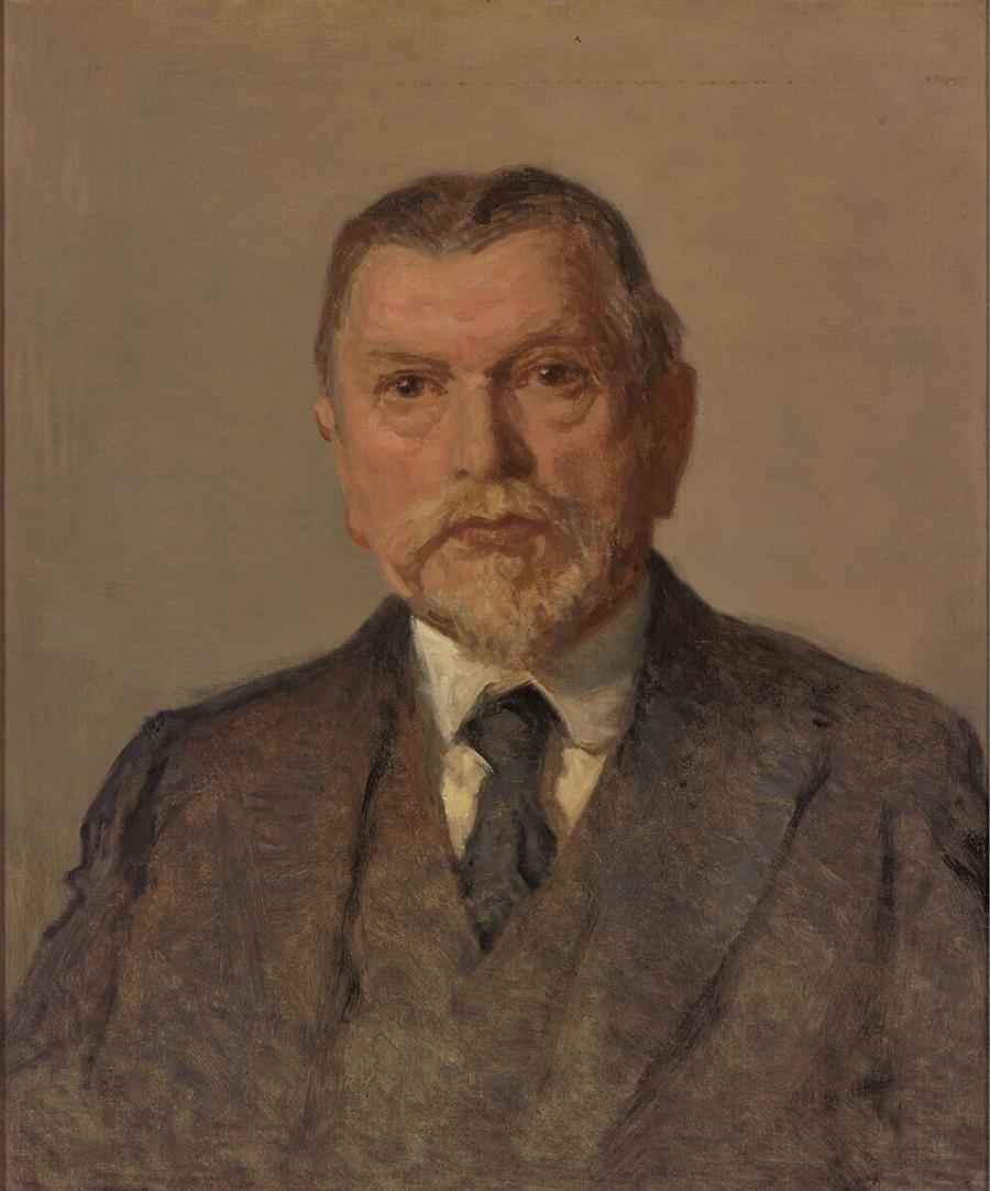 Portret van dr. G.H. Hintzen