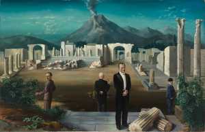 late-bezoekers-van-pompei