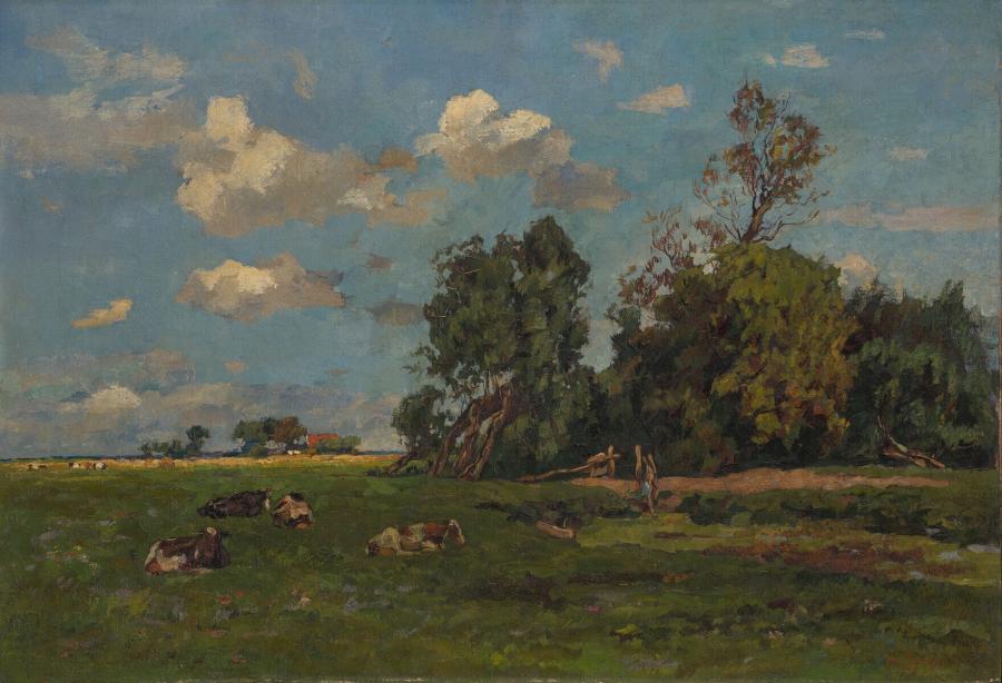 Landscape with Cows