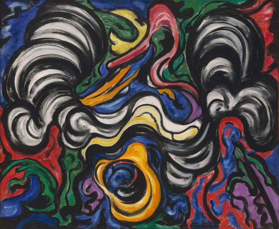 Composition in Colour No. 100