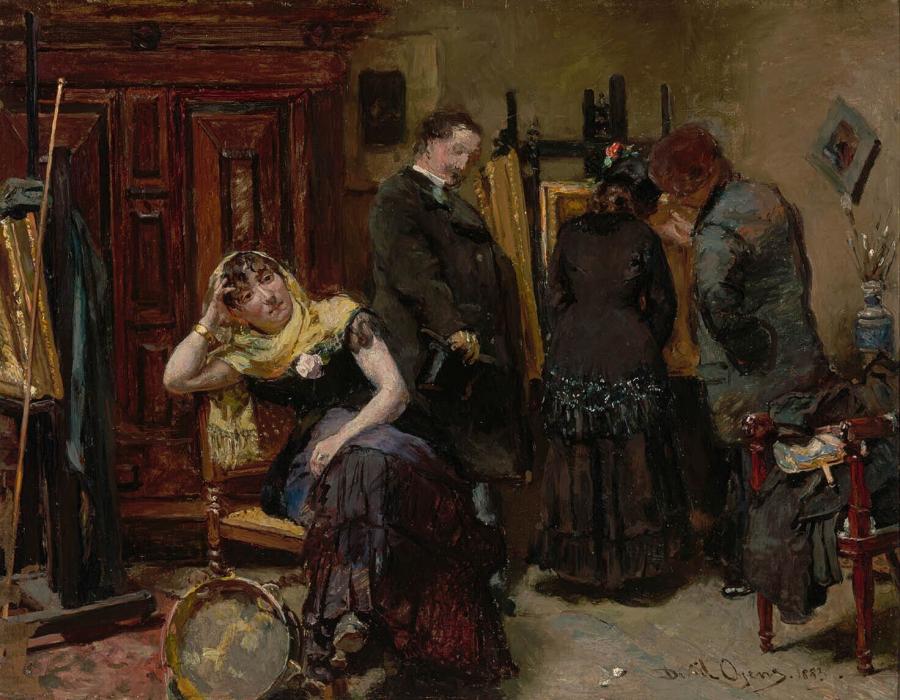 Visit at the Studio