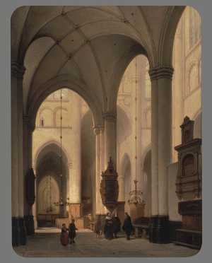 interieur-van-een-gothische-kerk