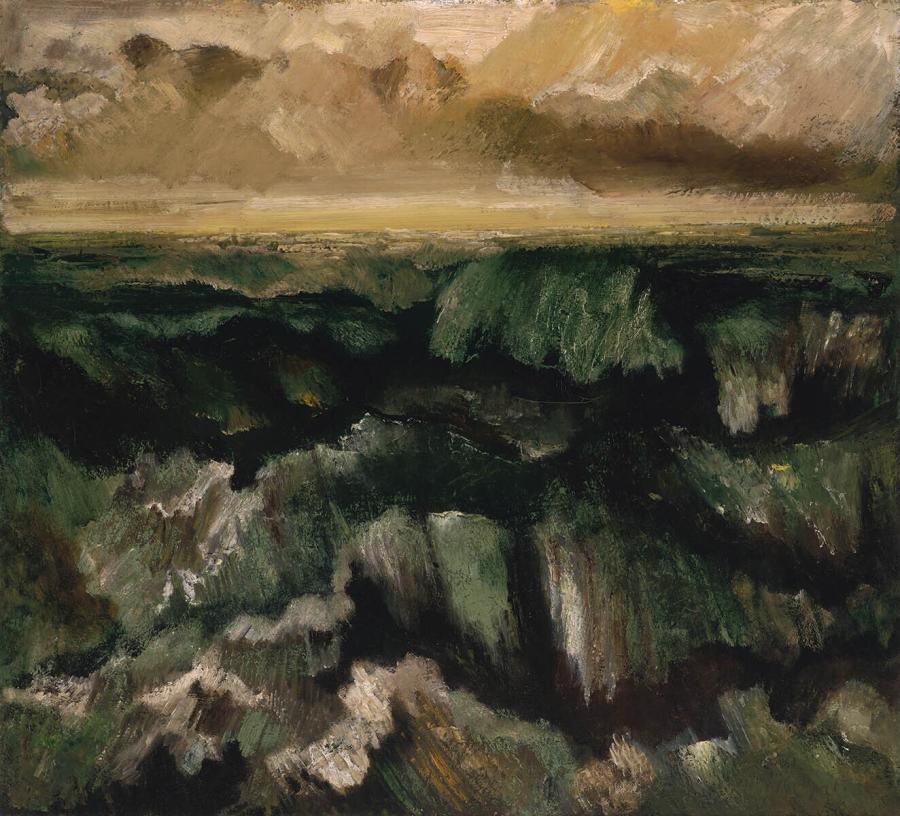 Sea with High Waves