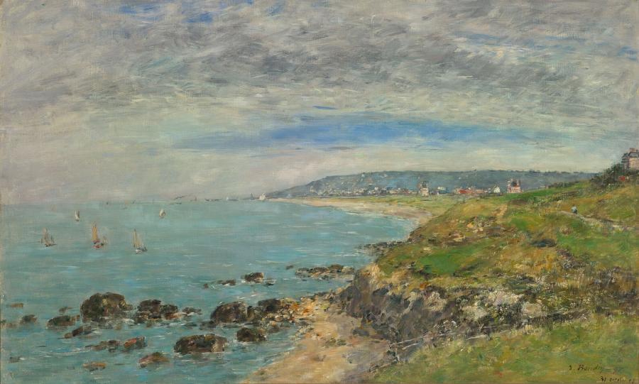 La côte de Bénerville