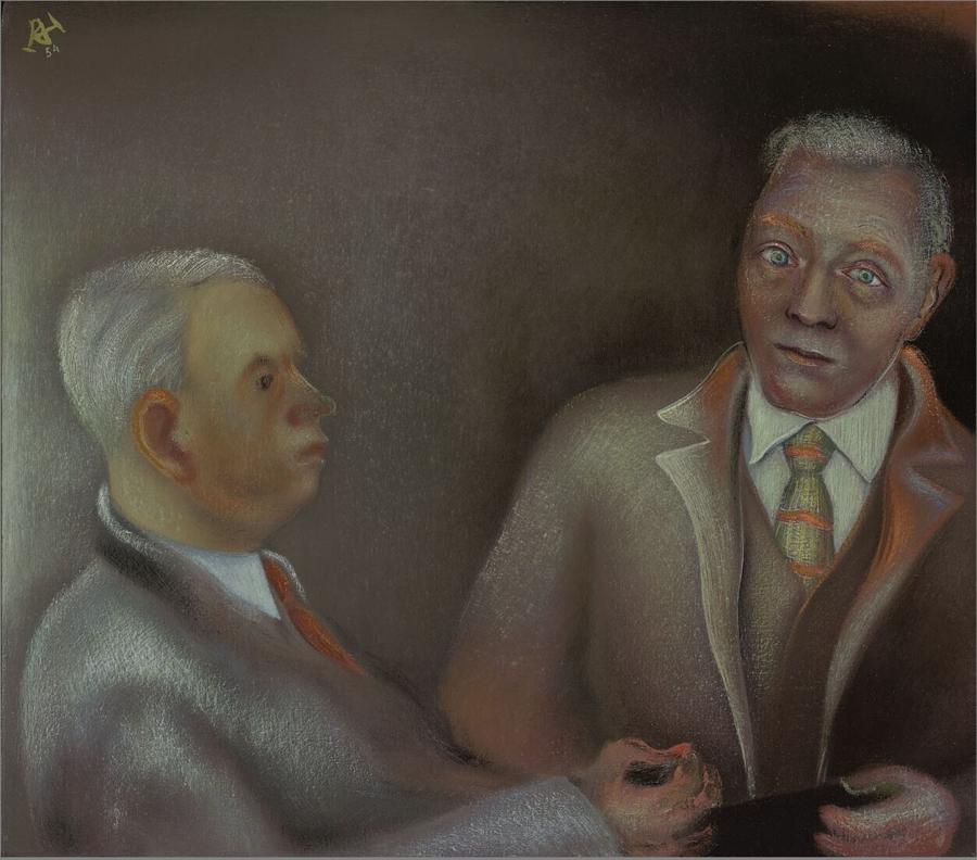 Dubbelportret (twee vrienden)