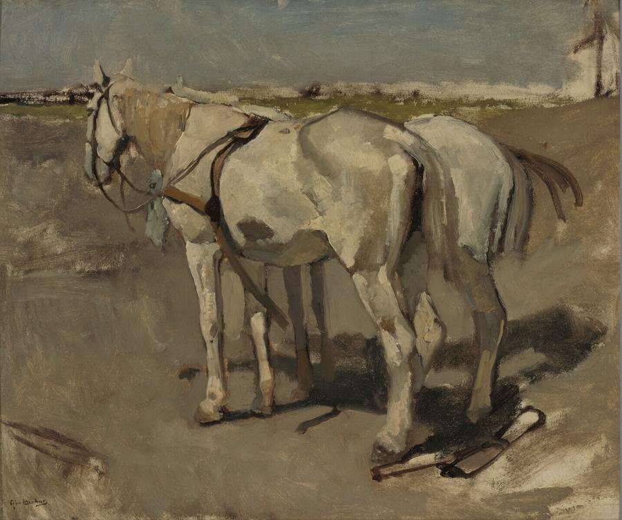 Two White Horses