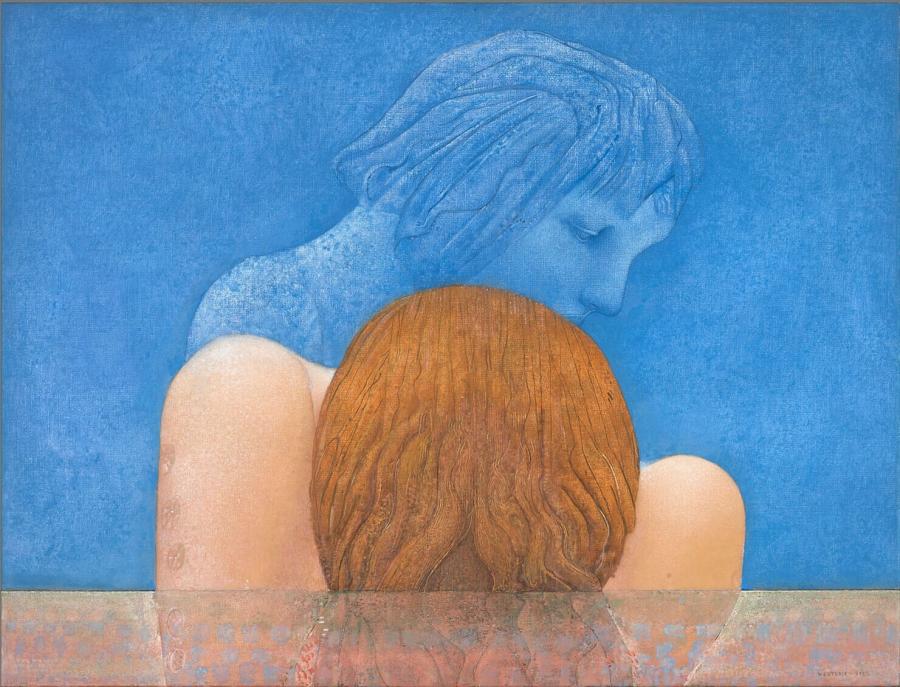 Girl with Hair in the Water