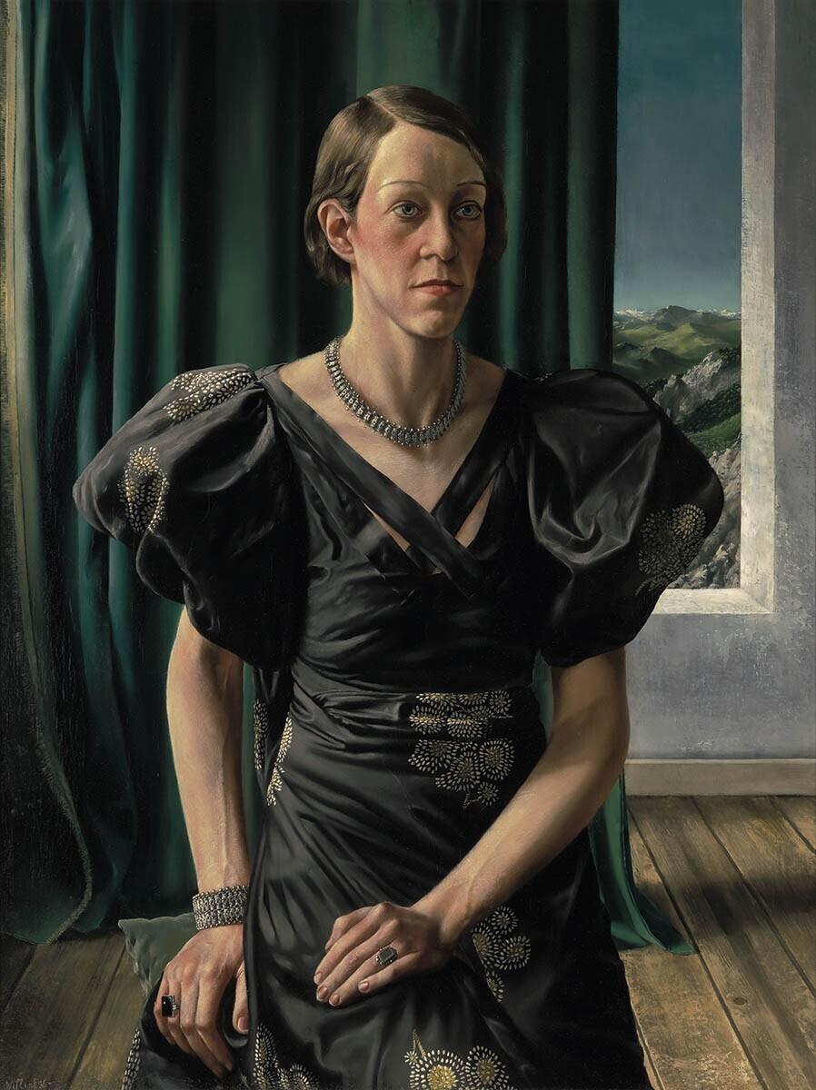 Portret van Mevrouw M. Limperg-Loopuyt
