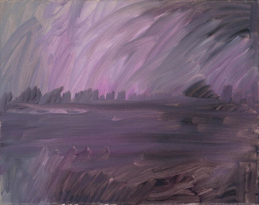 Polder Landscape (in pink) (Polderlandschap (in roze))