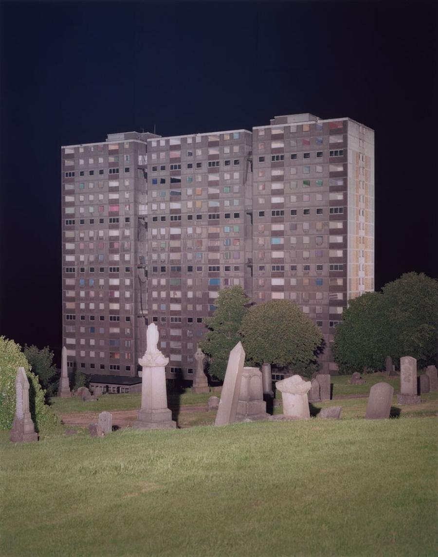 View of Sighthill Cemetery