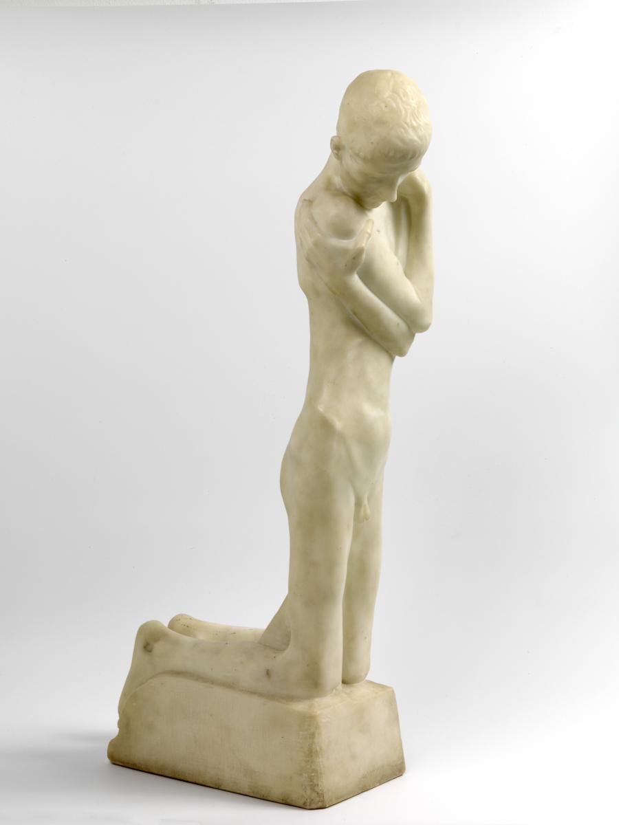 Kneeling Young Man
