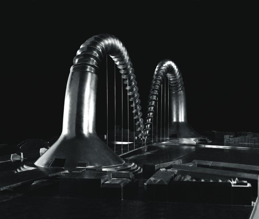 Model Screwarch Bridge, Nieuwe Maas, Rotterdam