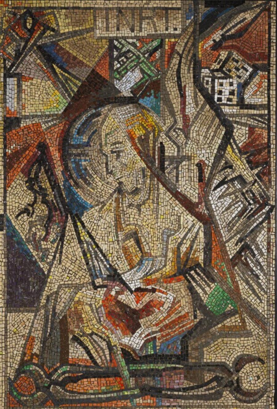 Christ with the instruments of the Passion (Herz Jesu)