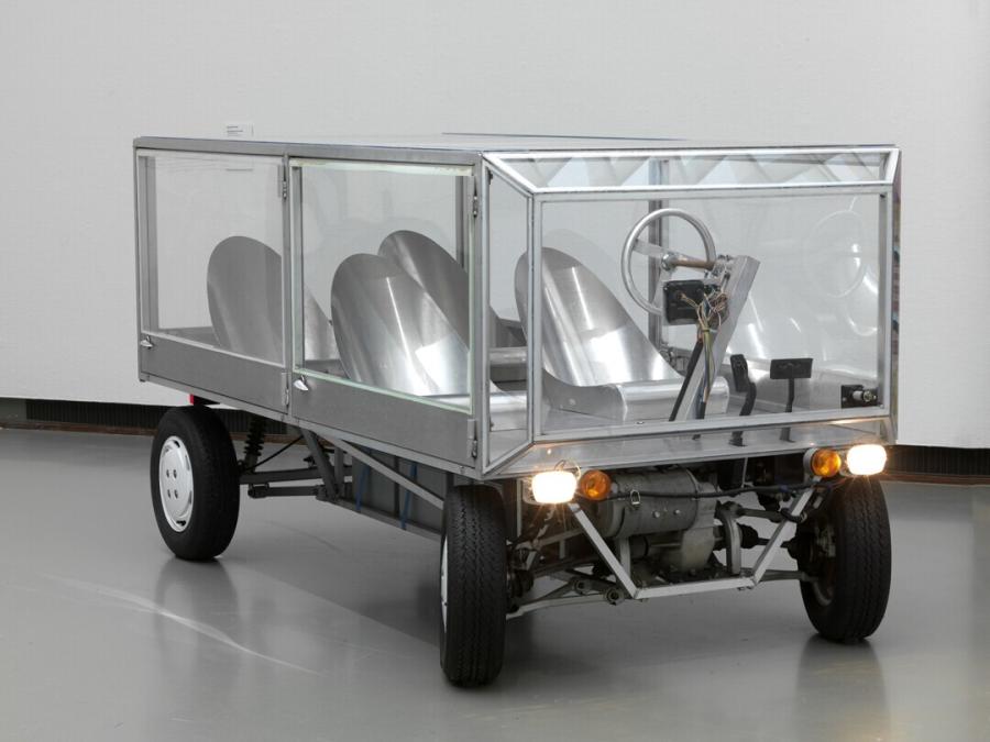 De vierkante auto