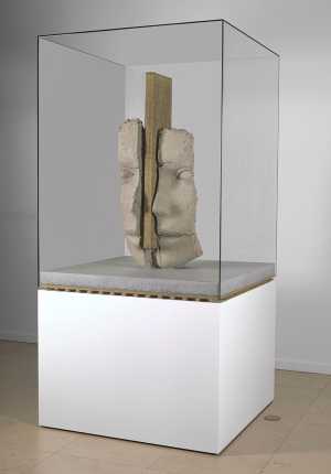 dry-clay-head-on-concrete-floor