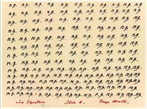 la-signature-serie-i-tirage-illimite-de-handtekening-serie-i-onbeperkt-afdrukken
