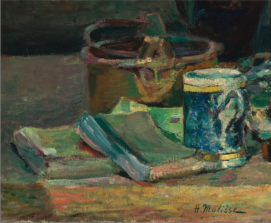 Nature morte avec livres (Stilleven met boeken)