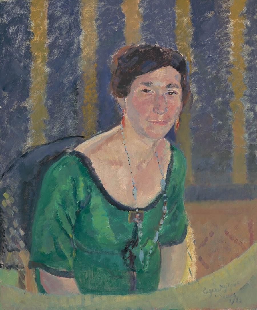 Portrait of the wife of the artist