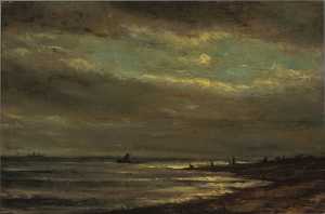kust-bij-maanlicht