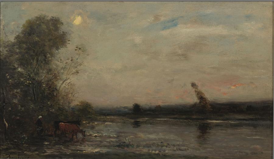 A river by night