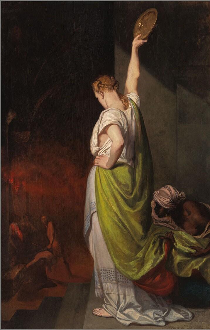 The beheading of John the Baptist