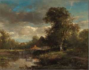 landscape-with-trees-and-water