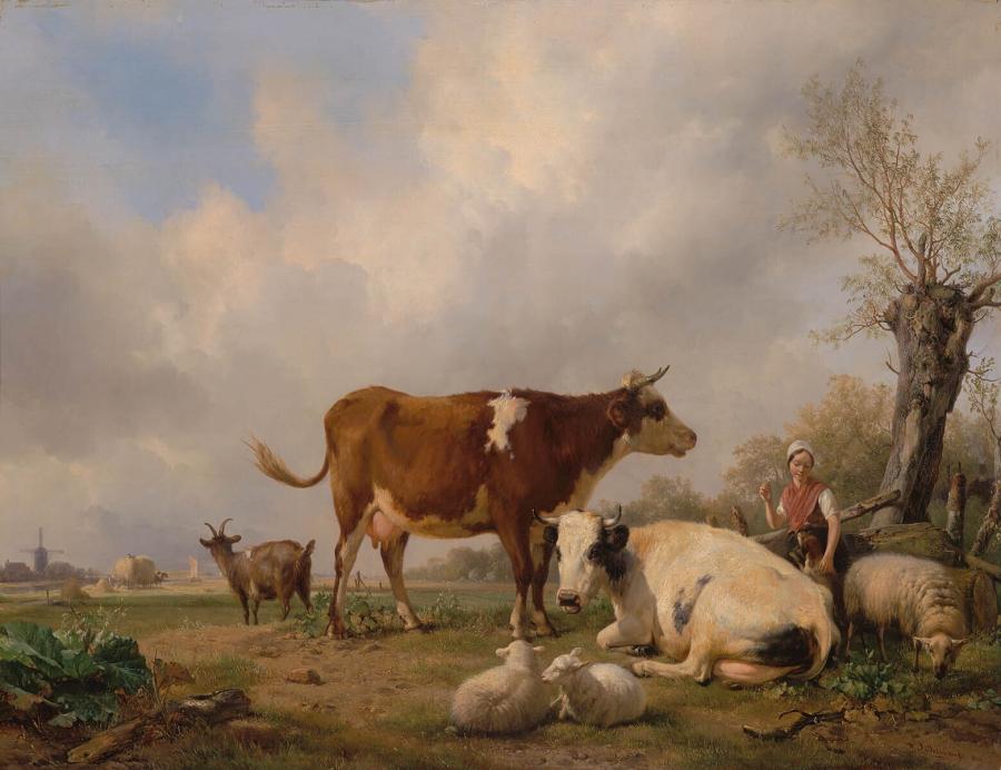 Landscape with Cattle