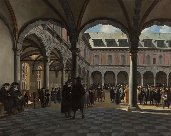 The Old Stock Exchange of Amsterdam