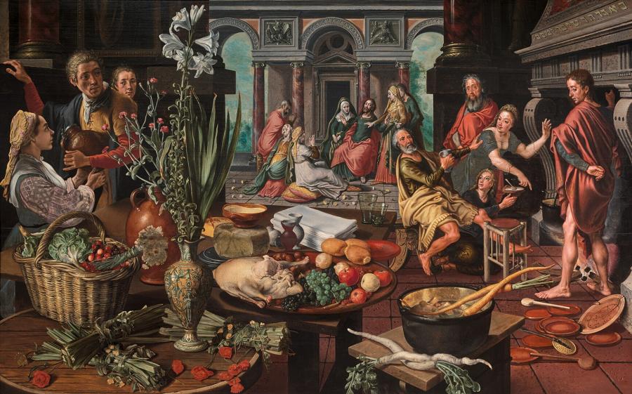 Christ in the House of Martha and Mary