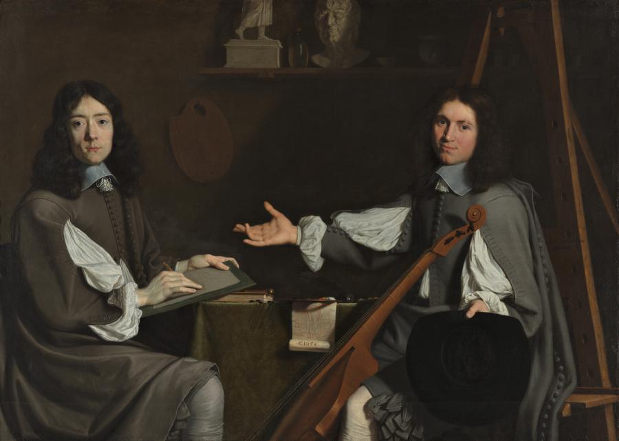 Double Portrait of the Two Artists