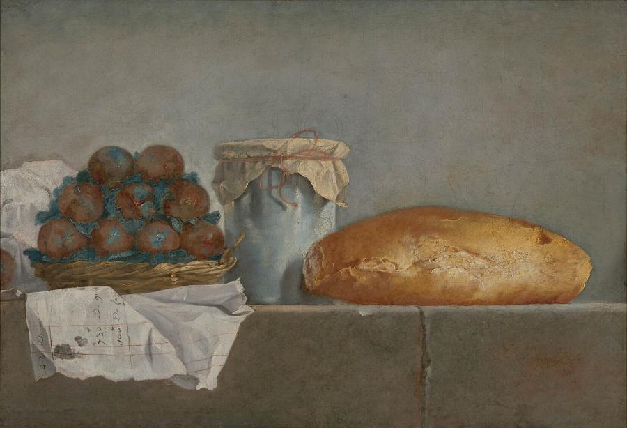 Still Life with Fruit and Bread