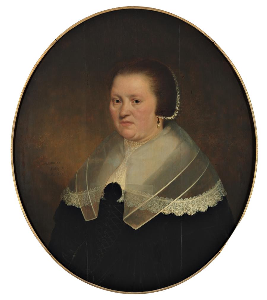 Portret van een 40-jarige vrouw