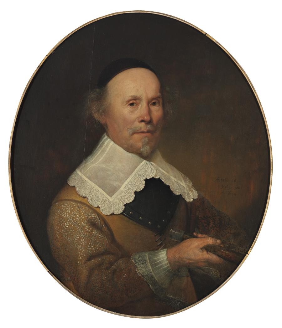 Portrait of a 66-year-old Officer