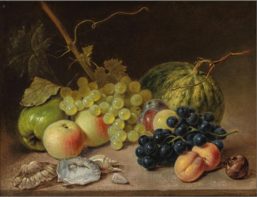Stilleven met vruchten
