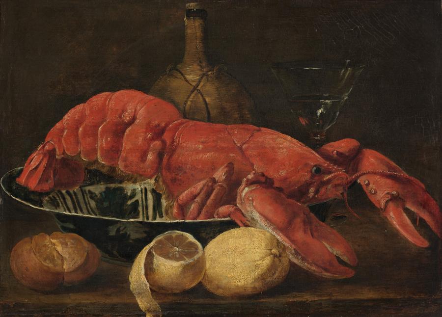 A Lobster in a Porcelain Dish