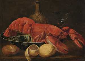 a-lobster-in-a-porcelain-dish