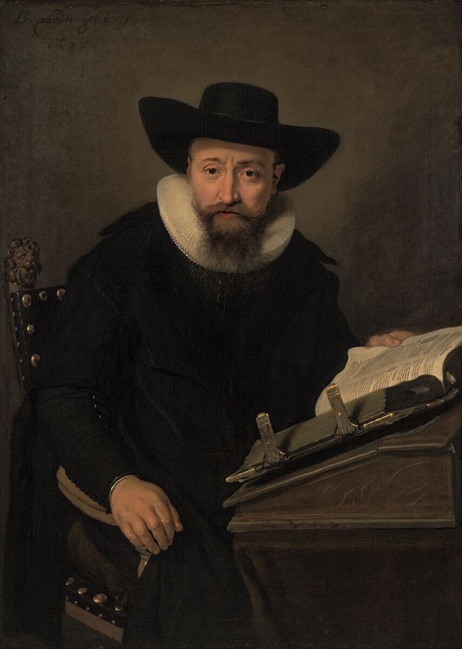 Portrait of an unknown man, probably a Protestant minister