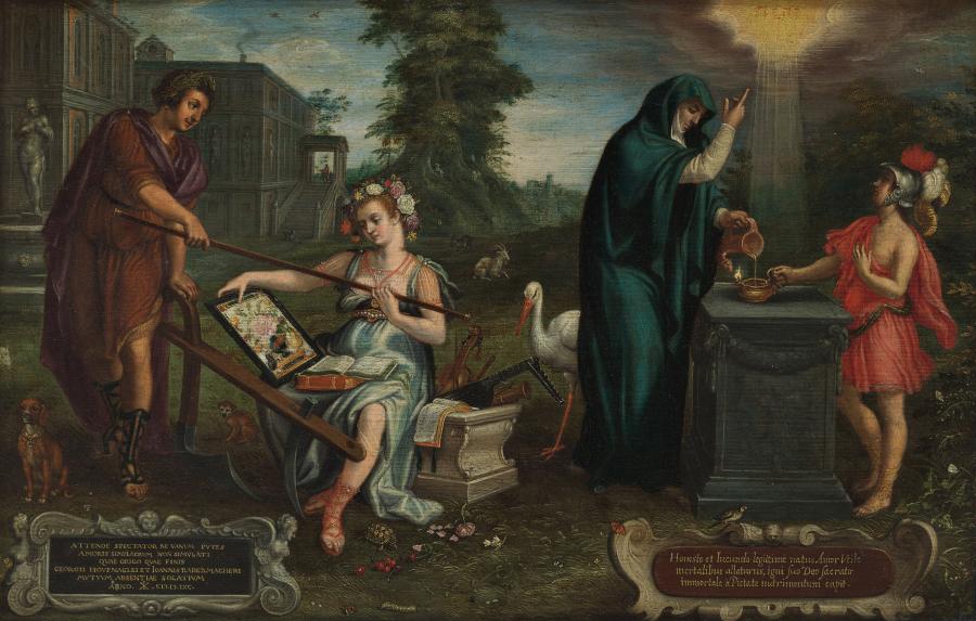 Allegory on the Friendship between the Artist and Johannes Radermacher
